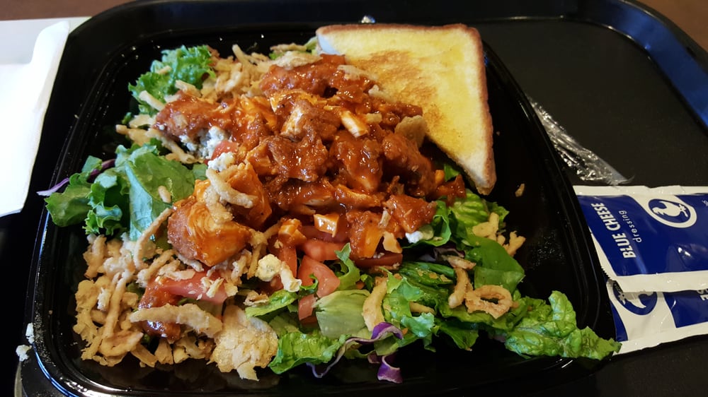 zaxby's the blue zalad, buffalo