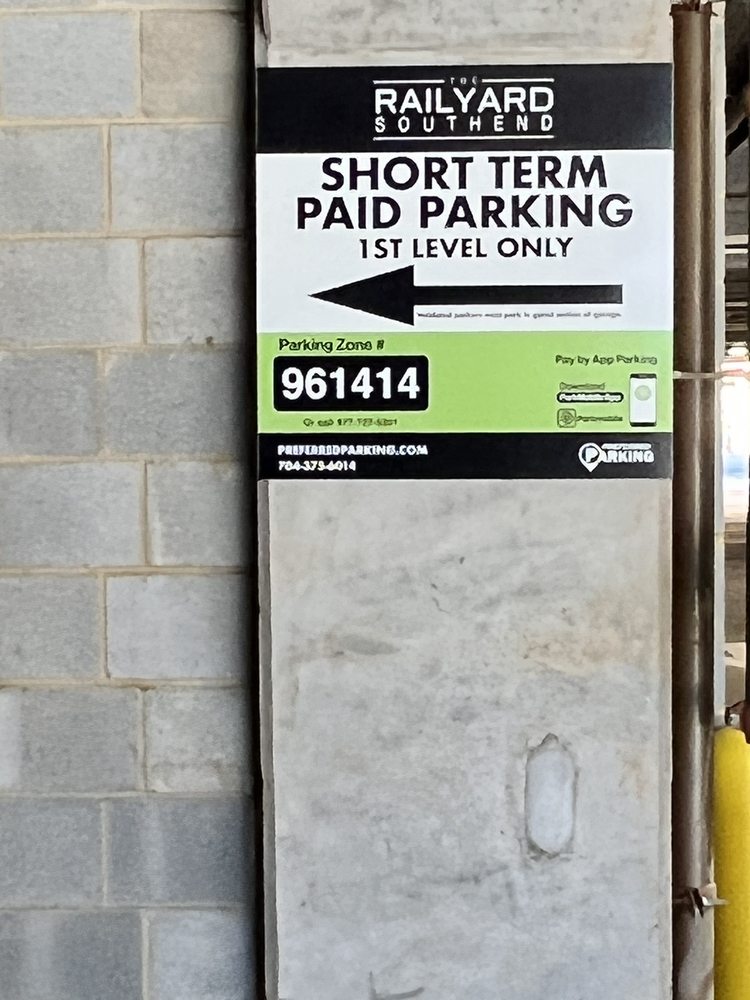 The Railyard Southend - Parking Garage