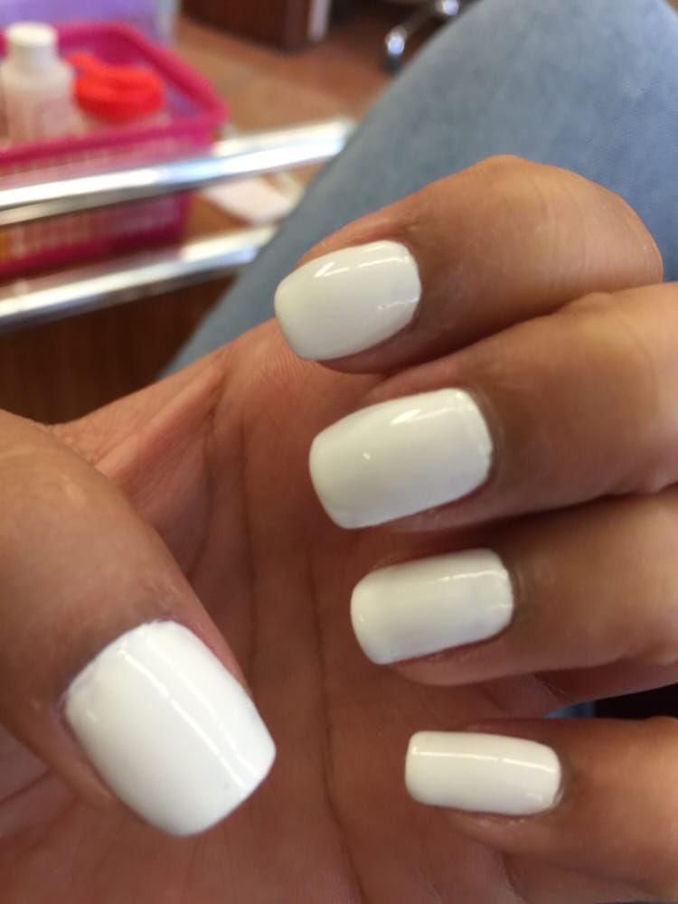 Opi White Nail Polish Not Sure What Name Is But It Belongs To The Photo Of My Nails And Spa San Go Ca United States