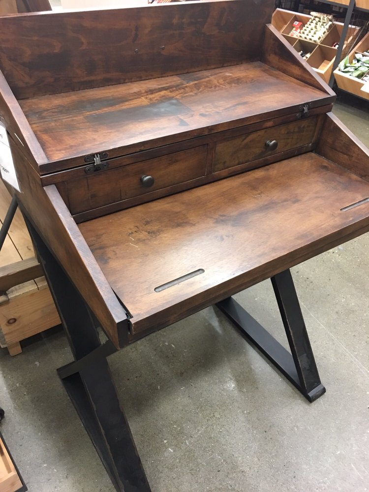 Very Cute Secretary Desk Compact Footprint Yelp 85 Photos For Cost Plus World Market