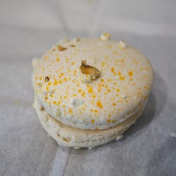 Photo of Alexander's Patisserie - Mountain View, CA, United States. Buttered Popcorn Macaron