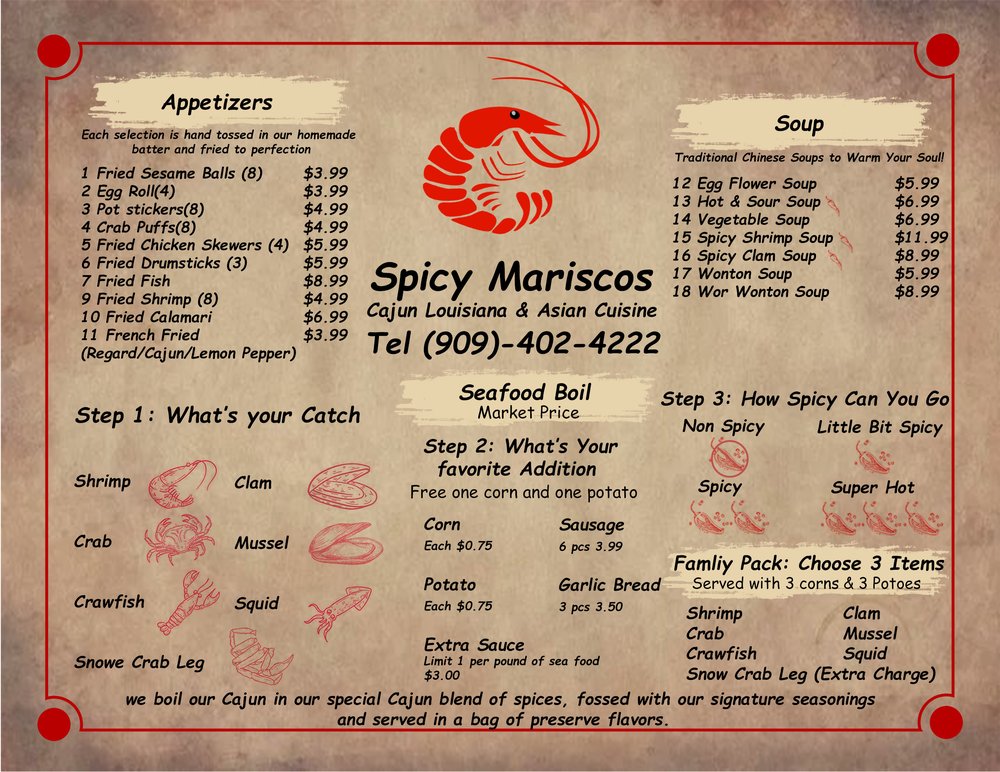 Spicy Mariscos