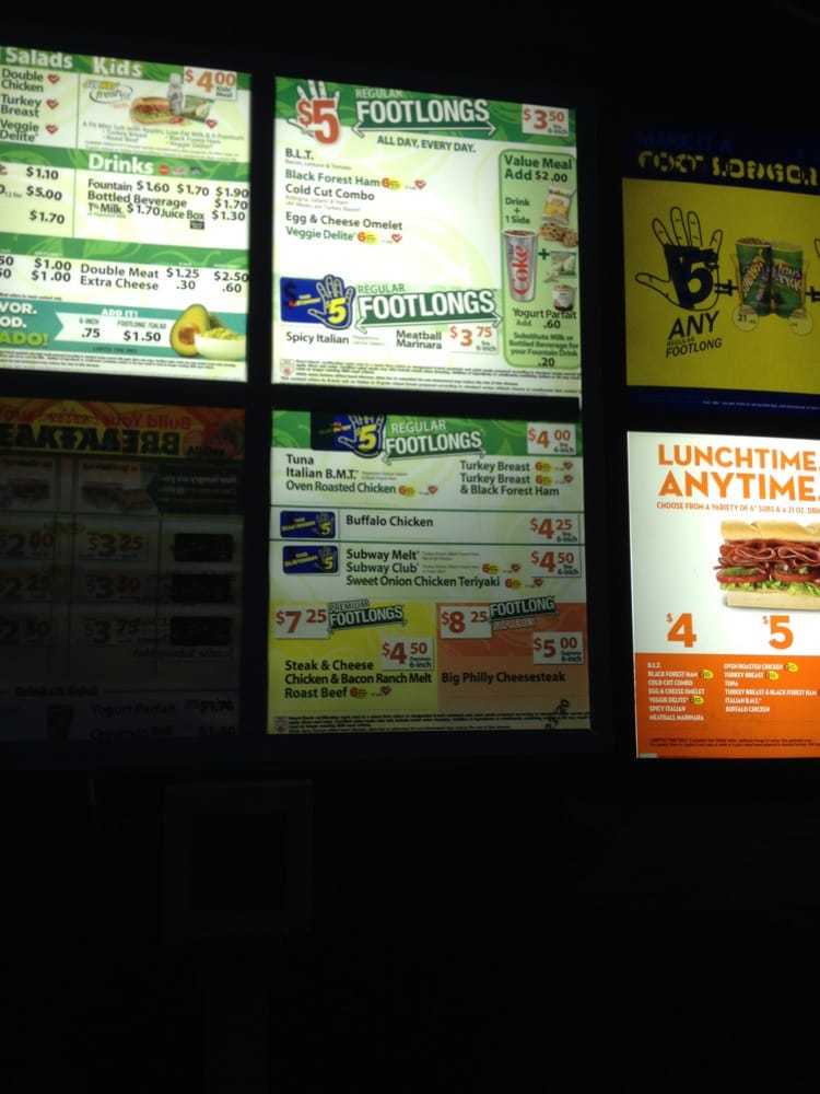 Subway Sandwiches 1622 E 10th St, Indianapolis, IN Restaurant