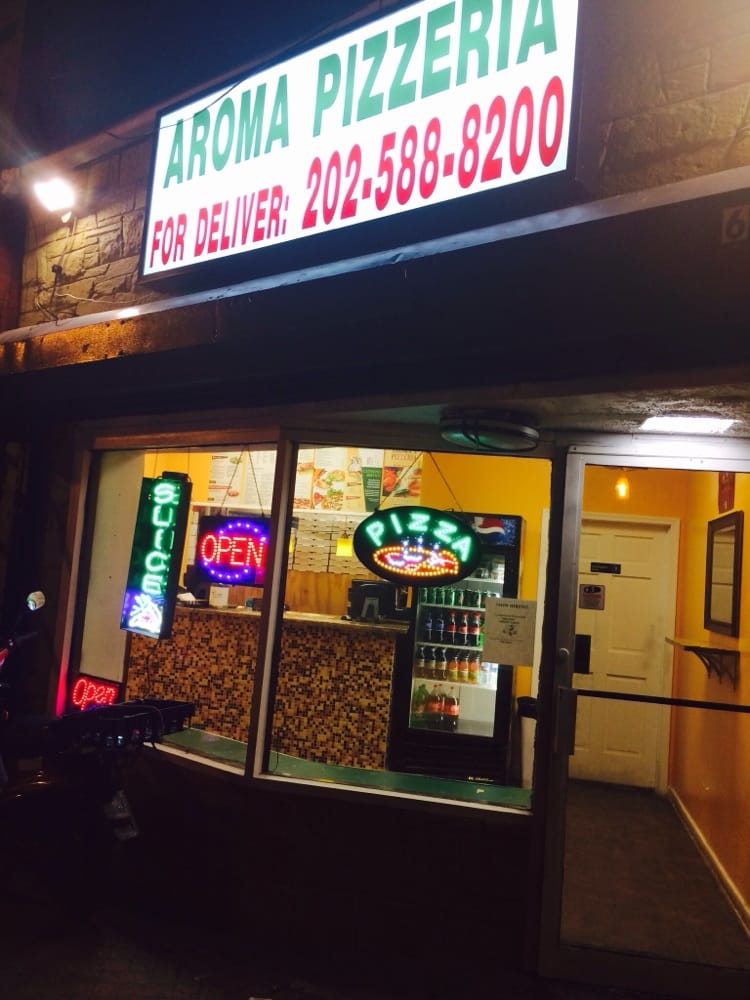 Aroma’s Pizzeria CLOSED Pizza 634 Florida Ave NW, Shaw