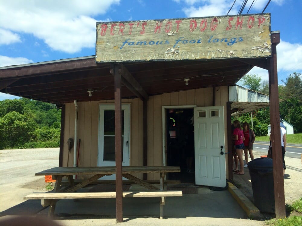 Bert’s Hot Dog Shop Hot Dogs 1627 Smith Township State Rd