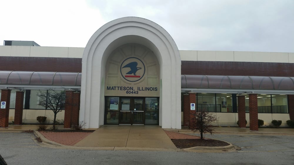 Matteson Post Office Post Offices 20650 South Cicero, Matteson, IL