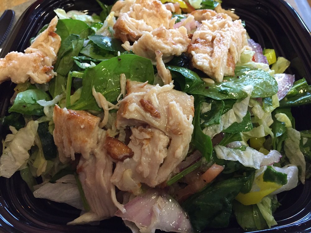 roasted chicken salad subway