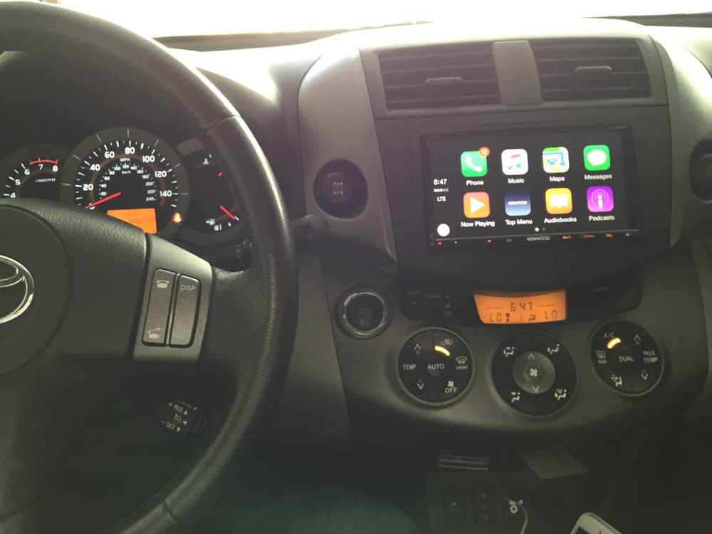 Kenwood Ddx9902s With Carplay Installed In A 2009 Toyota Rav4 Photo Of Showtime Audio Chicago Il United States Kenwood Ddx9902s With Carplay