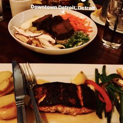 Volt 71 Photos 73 Reviews American New Renaissance Center Photo Of Volt Detroit Mi United States Bbq Rubbed Salmon Fillet With