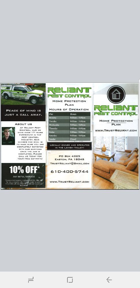 Reliant Pest Control