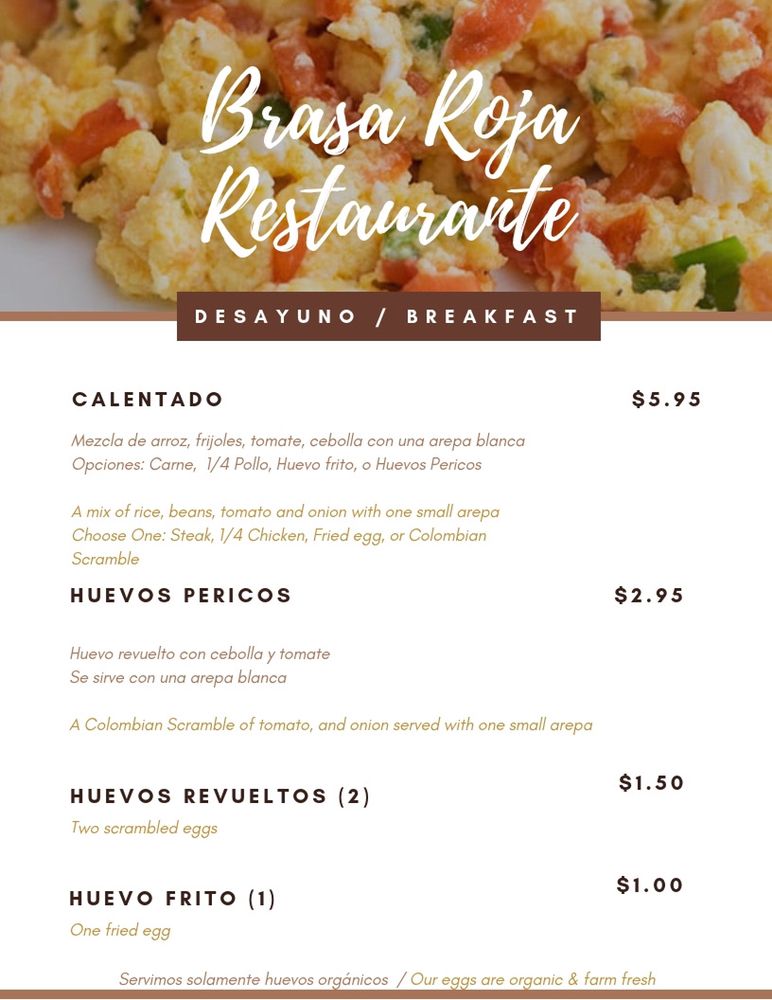 Arroz pollo brasa roja
