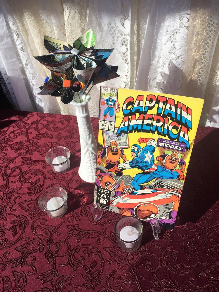 Comic Book Centerpieces Yelp Photo Of Nerdy Fox Als Designs Indianapolis In United States Comic