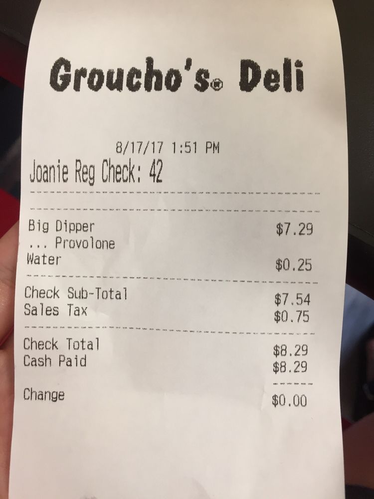 Groucho’s Deli Delis 171 2nd St, Cheraw, SC Restaurant Reviews