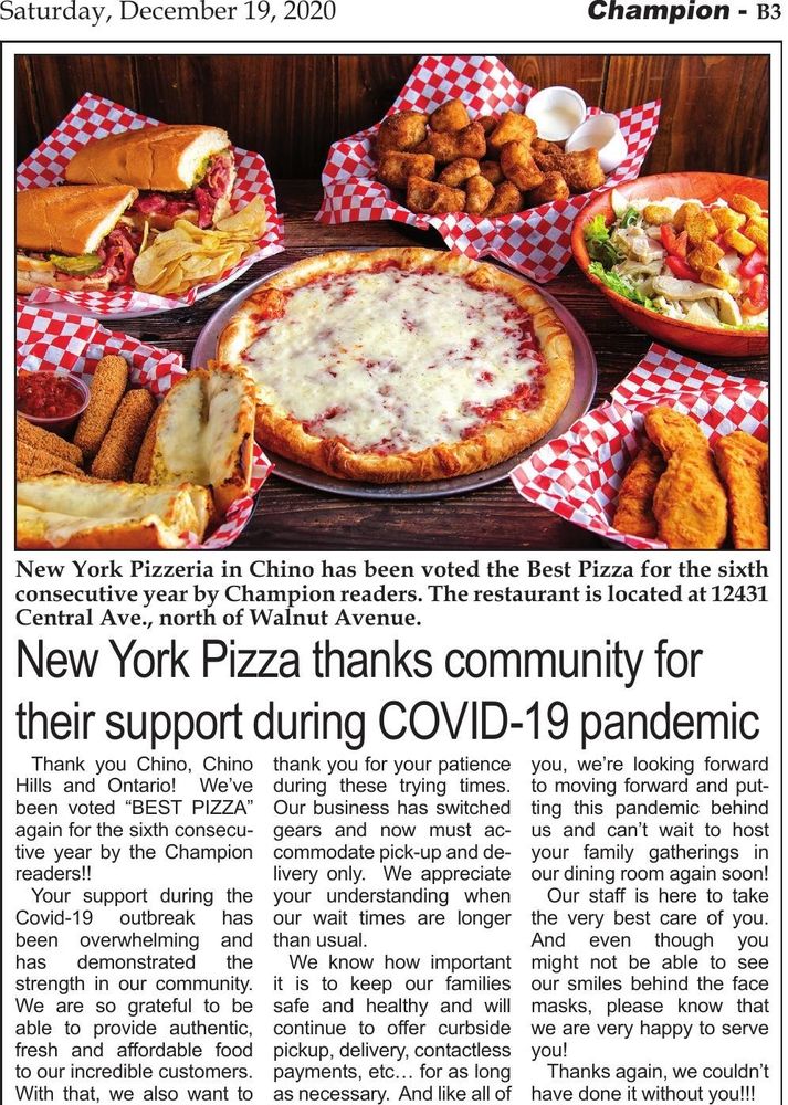New York Pizzeria New York Pizzeria