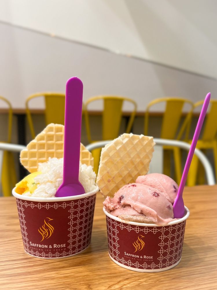 Saffron & Rose Persian Ice Cream