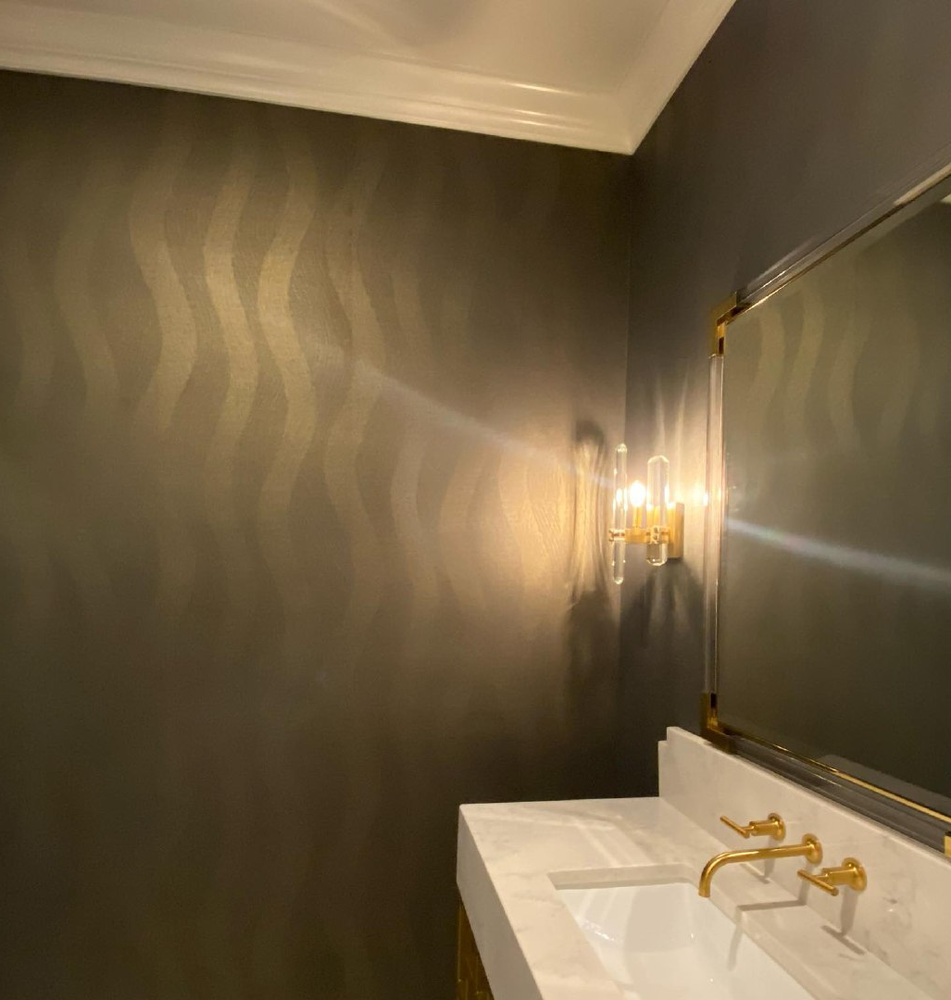 Grey Hangers Wallpaper