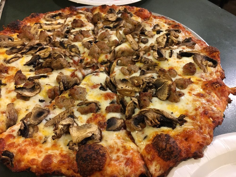 Mushroom Sausage Pizza Yelp
