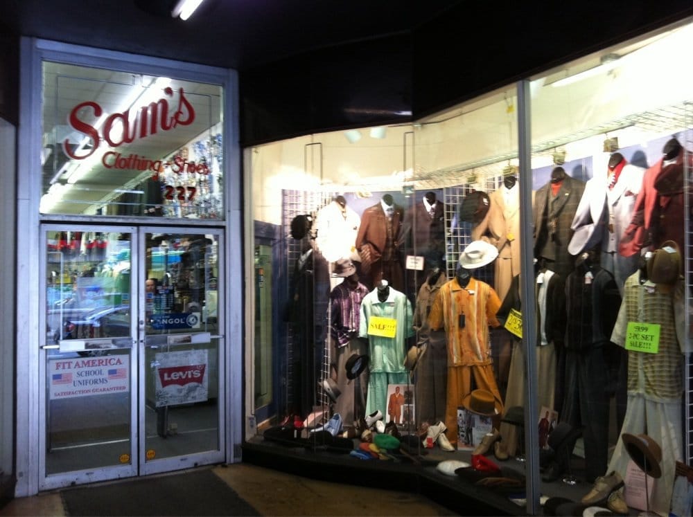Sam’s Clothing & Shoes Men's Clothing 227 5th Ave N, Downtown