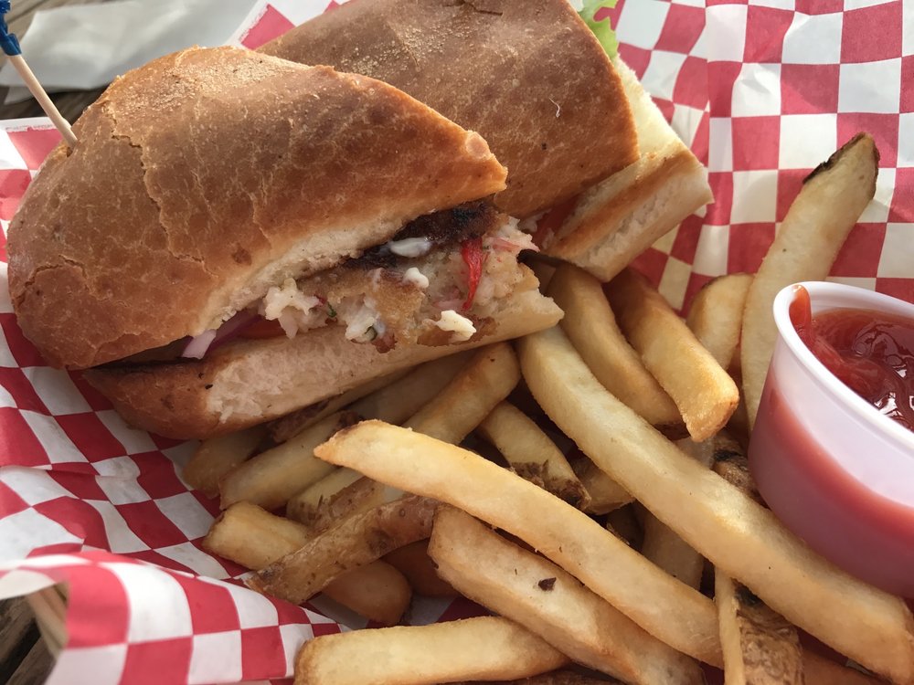 Crab cake sandwich Yelp