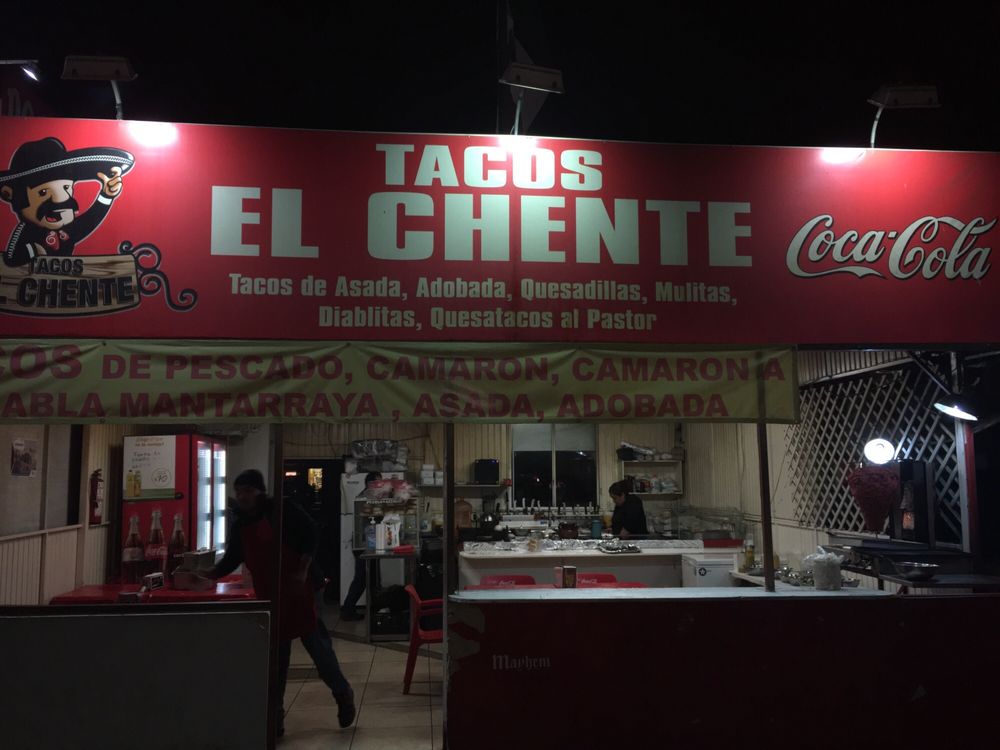 El Chente Tacos Col. Centro, Ensenada, Baja California, Mexico