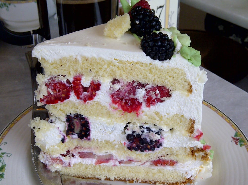 Triple Berry Cake Yelp Photo Of Sweet Lady Jane Bakery Santa Monica Ca United States Triple
