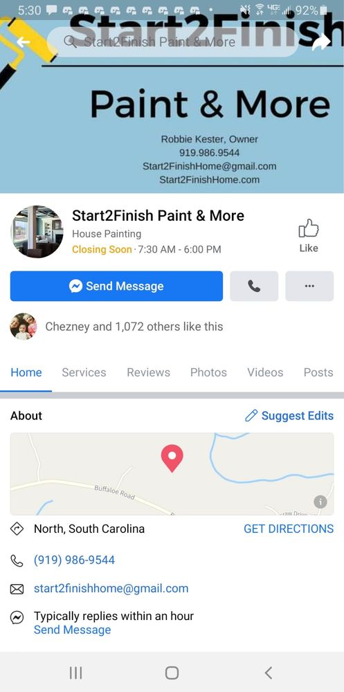 Start2Finish Paint & More