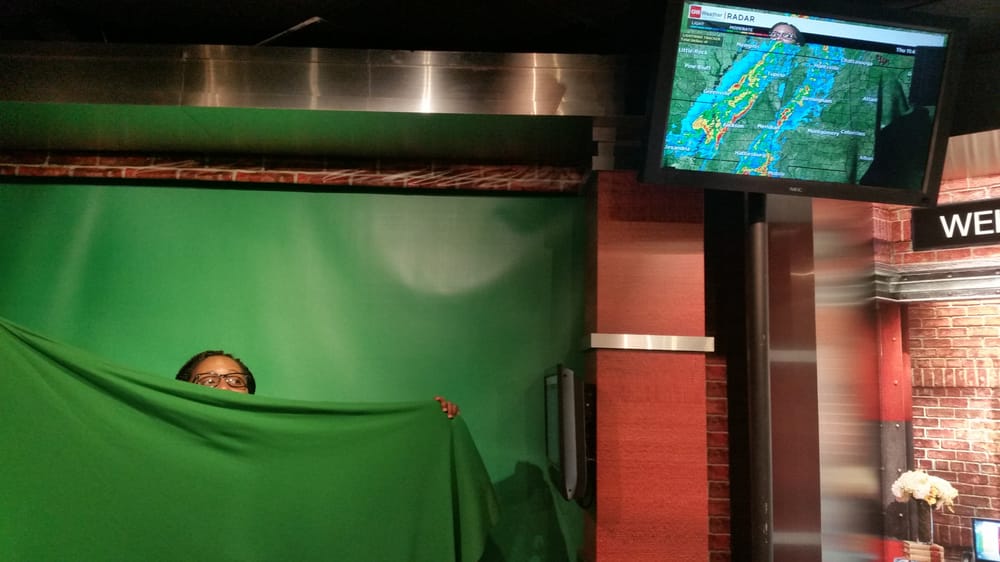 Photo of Inside CNN Studio Tour - Atlanta, GA, United States. Green screen