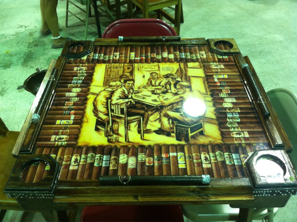 Dominos Table At Cuban Crafters Yelp