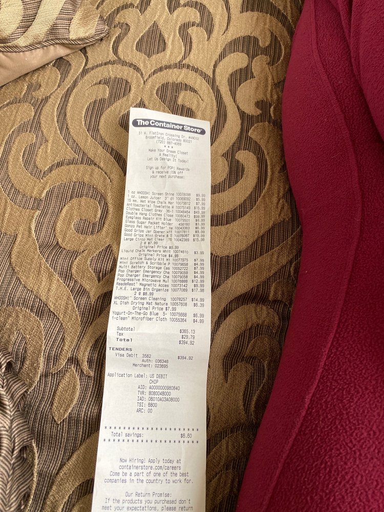 image of business The Container Store