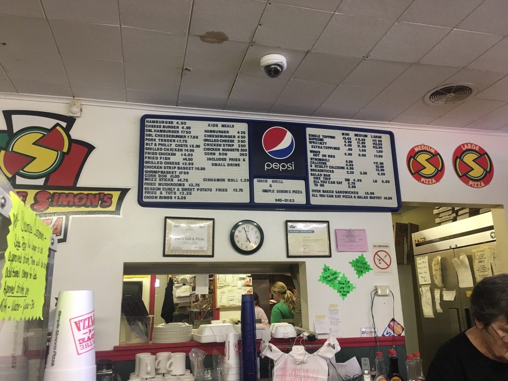 Simple Simon’s Pizza Pizza 408 Sycamore St, Valley Falls, KS