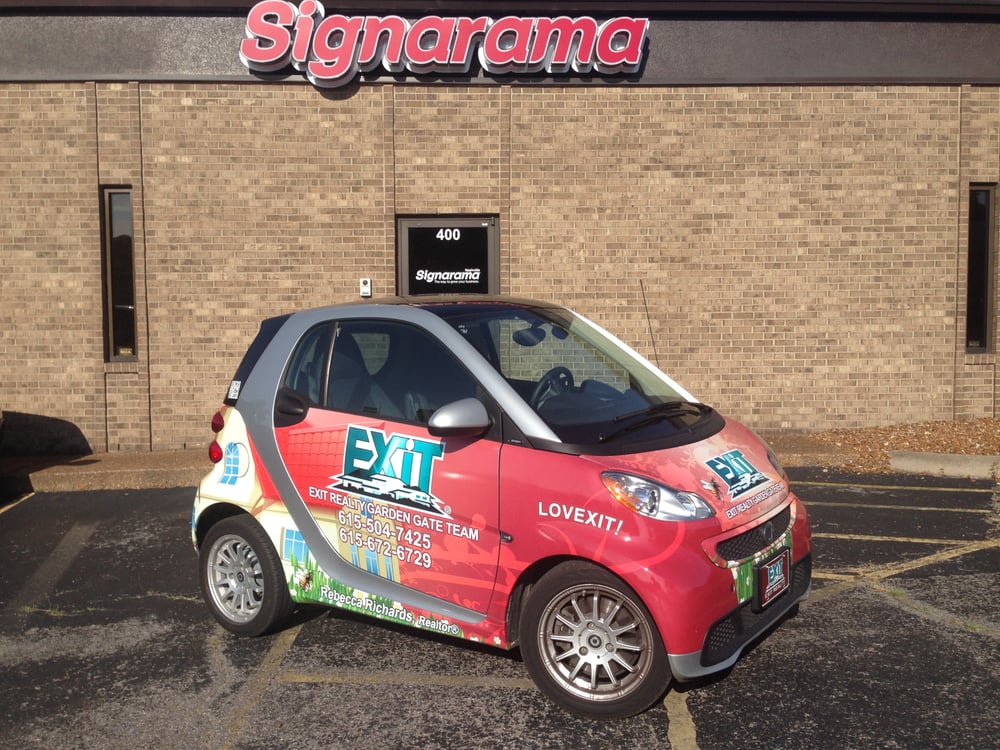 Smart Car Vehicle Wrap Yelp Photo Of Signarama Nashville Tn United States Smart Car Vehicle Wrap