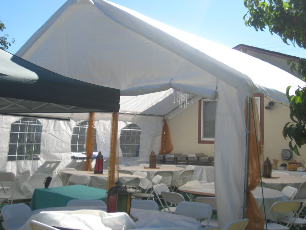 20x20 Tent Chairs And Round Tables We Ed Yelp Photo Of Letty S Party Supply Craft San Pablo Ca United States
