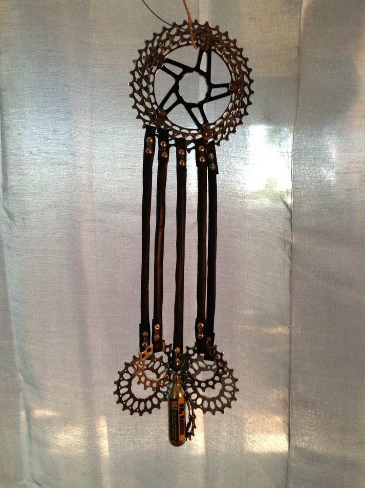 Wind Chimes From Bike Gears Yelp Photo Of Sue S Tered Art Phoenix Az United States Wind Chimes From