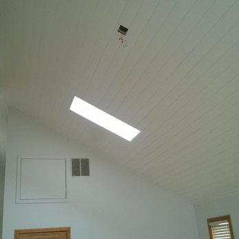 A Beautiful Armstrong Plank Ceiling Fully Installed Yelp