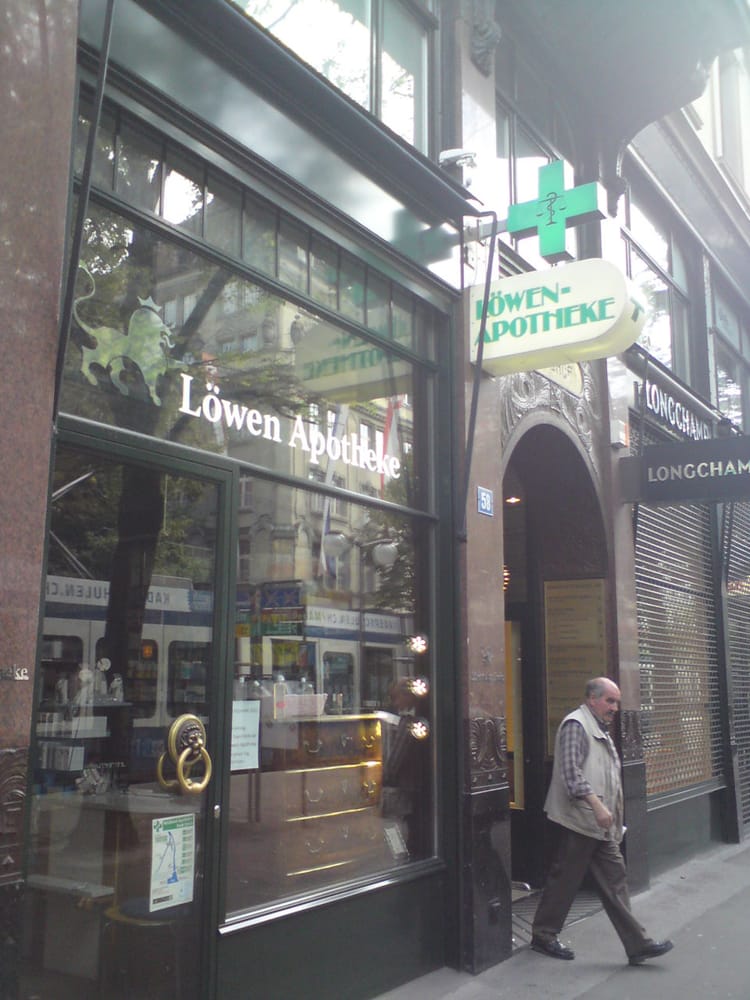 Löwen Apotheke Zürich Pharmacy Bahnhofstrasse 58, Kreis 1, Zürich, Switzerland Phone