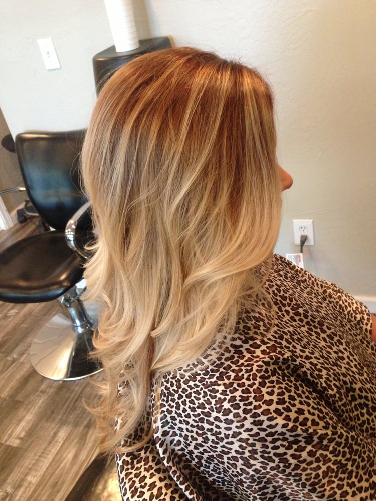 Balayage highlights/ ombre by Danielle Astle Yelp