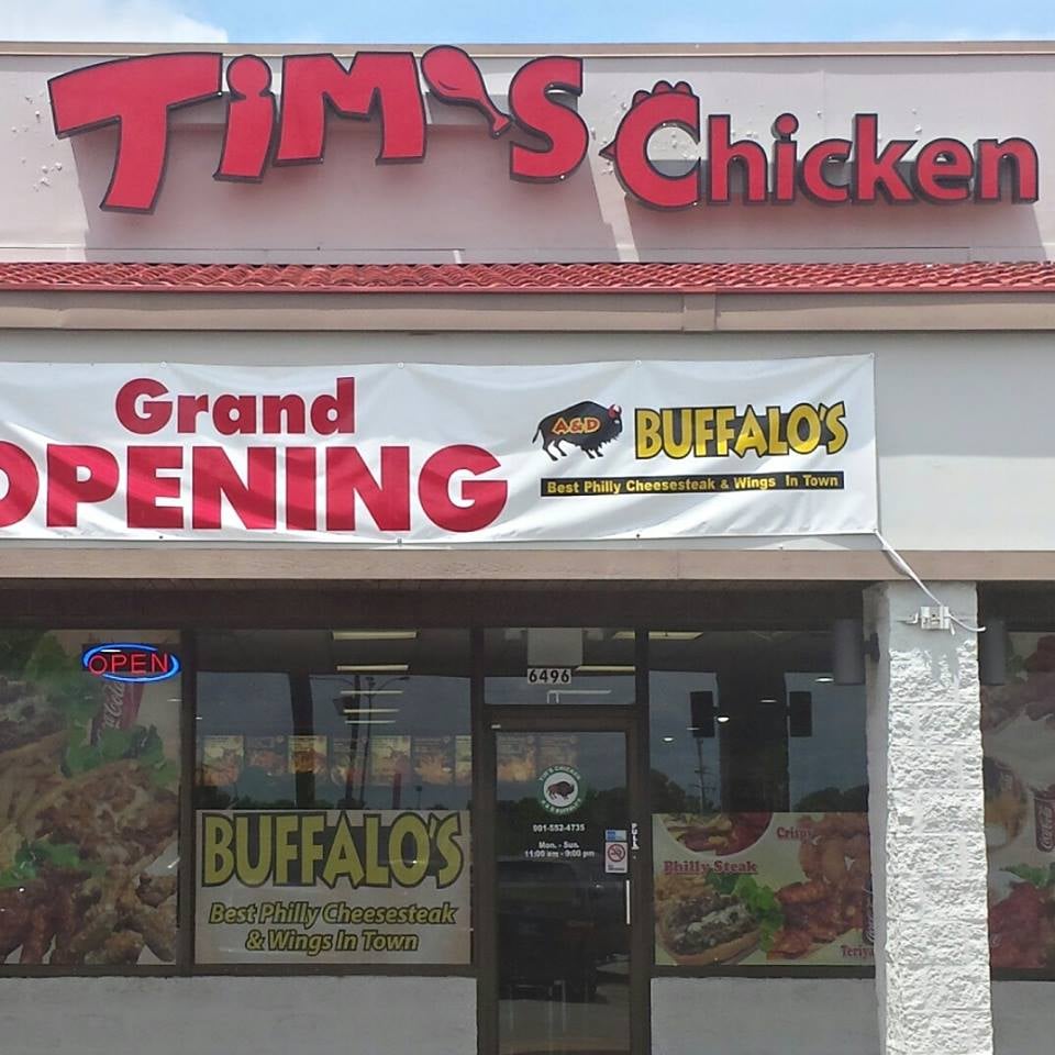 Tim’s Chicken CLOSED Fast Food 6496 Winchester Rd, Hickory Hill