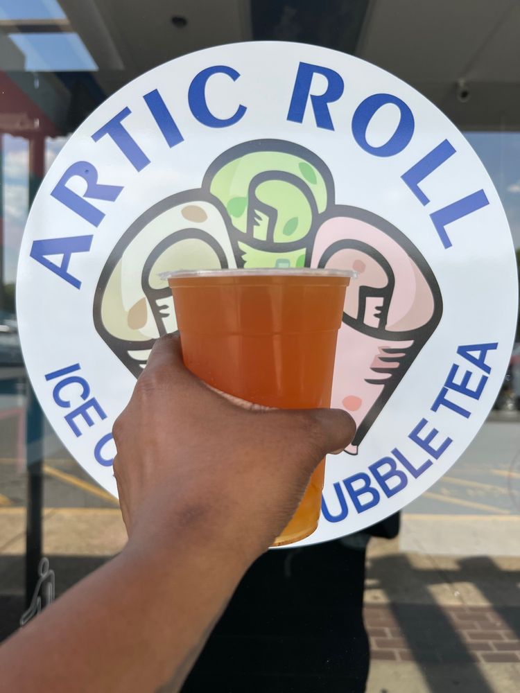 Artic Roll Ice Cream & Bubble Tea