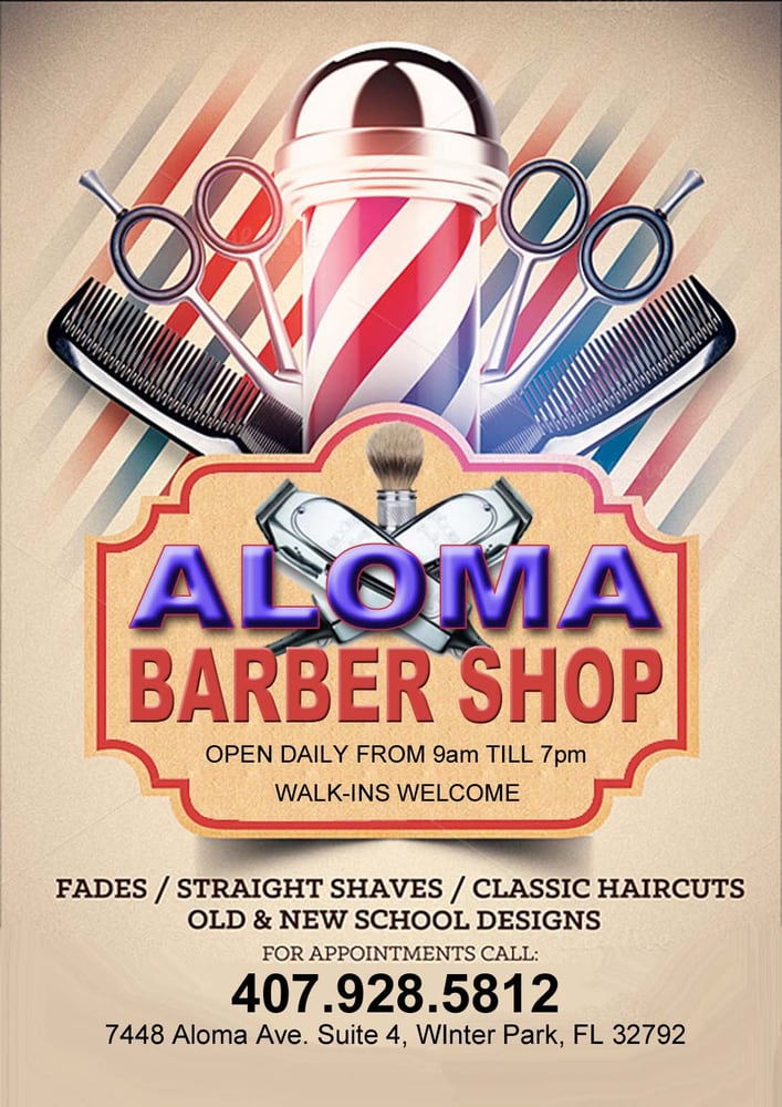 barber flyer