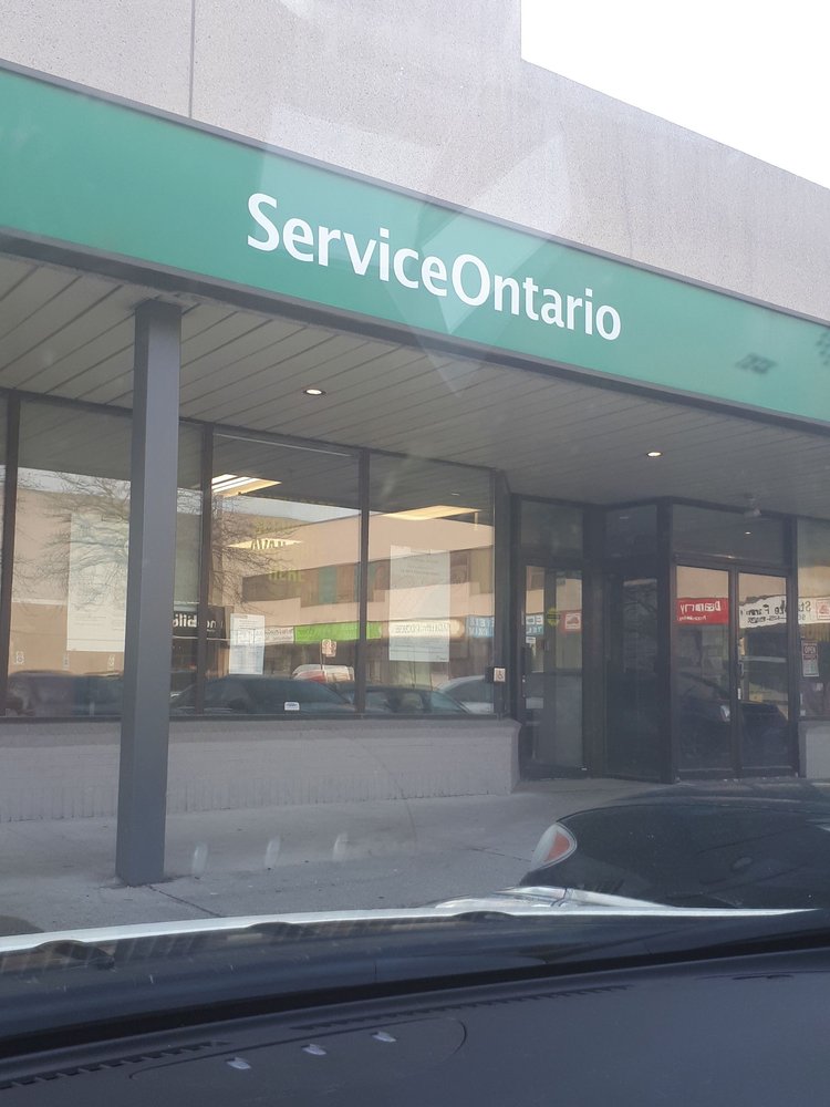 Service Ontario Public Services & Government 1425 Dundas Street E