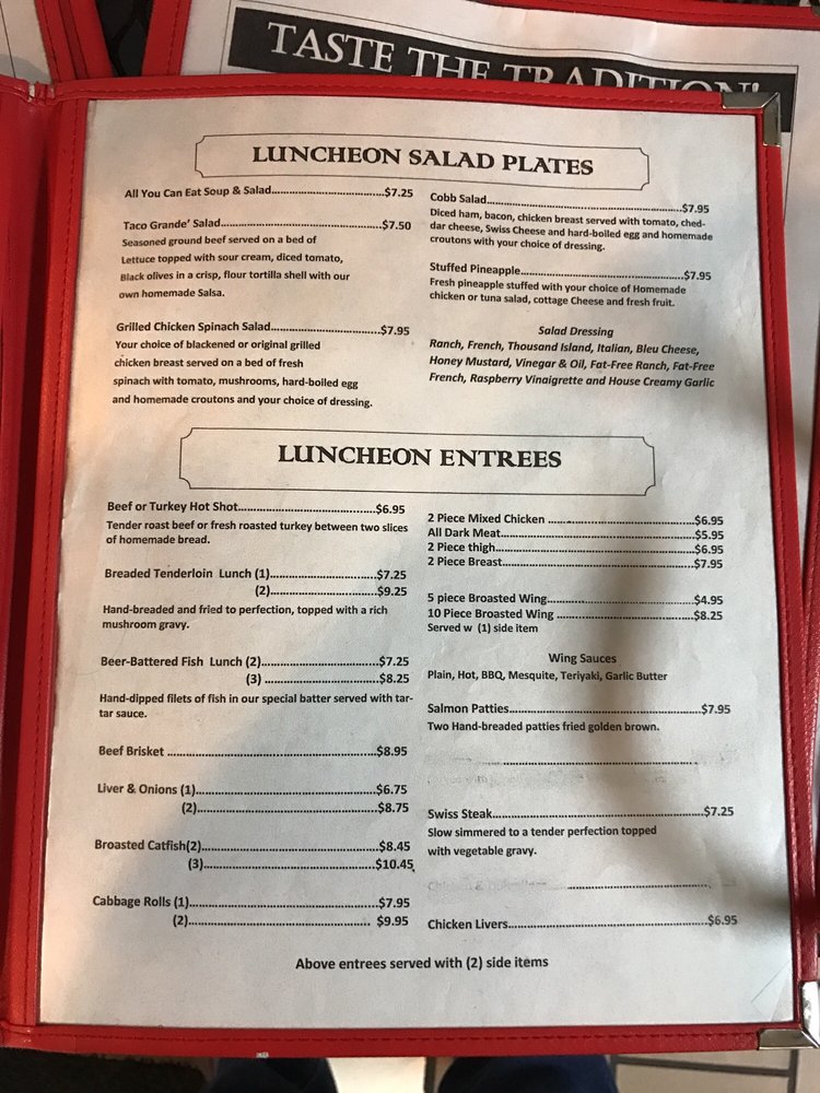 Online Menu Of Burkey Family Restaurant Restaurant Dayton Ohio