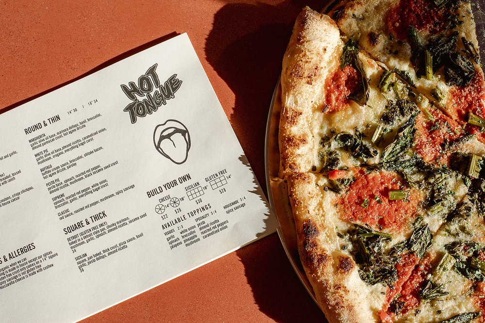 Hot Tongue Pizza Hot Tongue Pizza