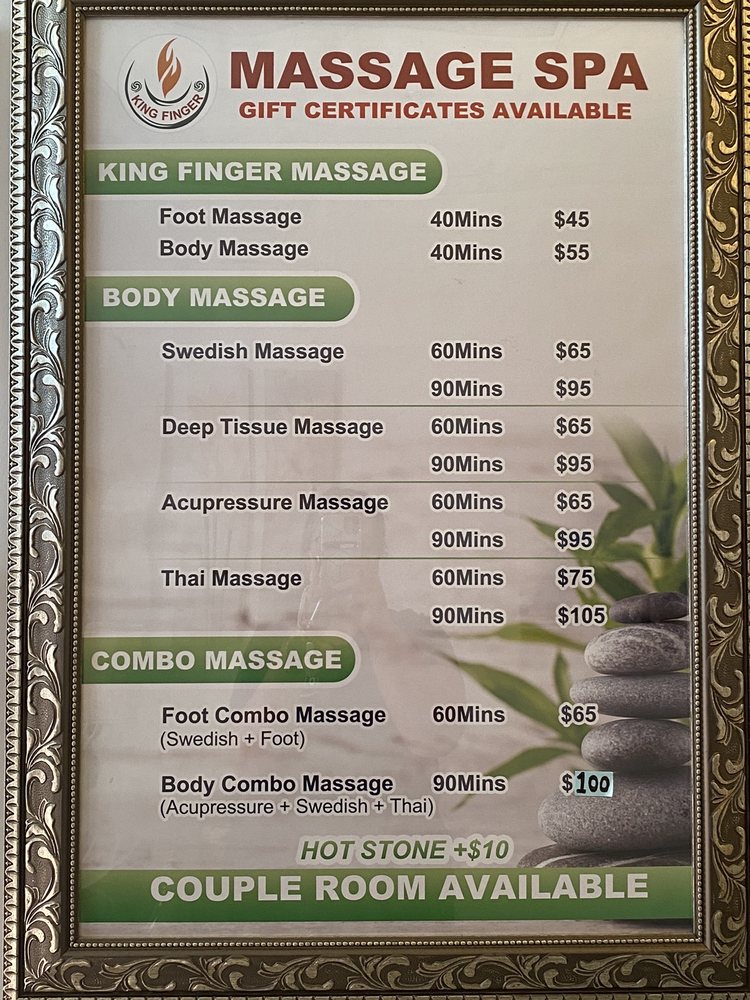 King Finger Massage Spa