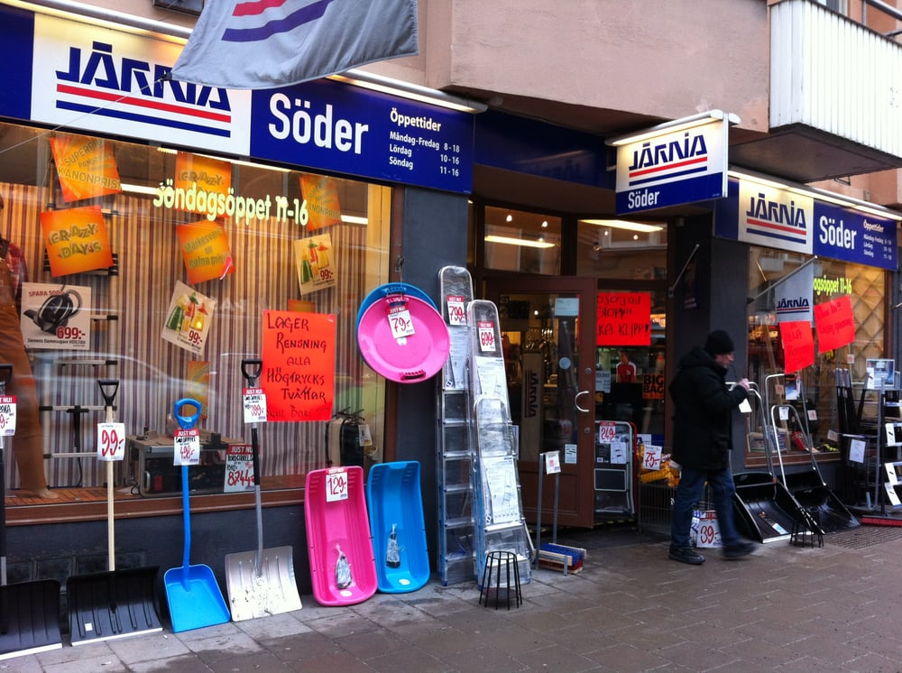 järnia butiker stockholm