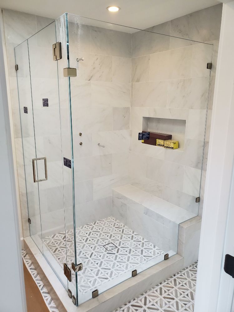 Frameless Shower In Starphire Glass Yelp