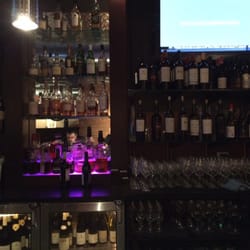 Vinology - Ann Arbor, MI, United States. The wine selection at the bar