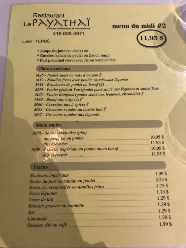 Restaurant Paya Thai