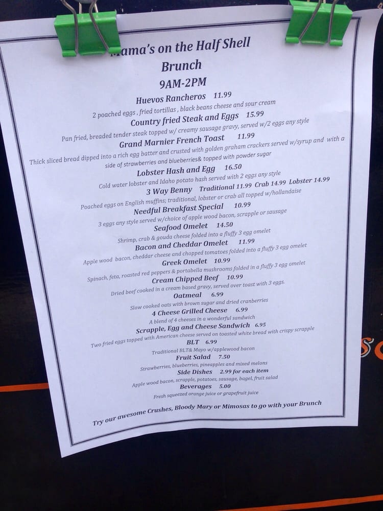 Mama’s On The Half Shell 818 Photos & 931 Reviews Bars 2901 O