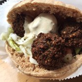 Photo of Taim Falafel - New York, NY, United States. Falafel sandwich