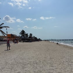 Resultado de imagen para avenida Malecón progreso yucatan
